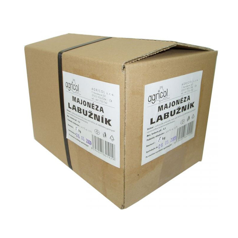 obrázek Agricol Majonéza Labužník - karton 10&nbsp;kg