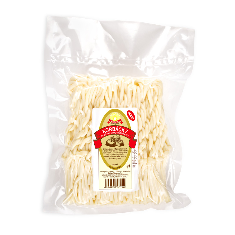 obrázek Korbáčky sýr přírodní MAXI  50&nbsp;ks