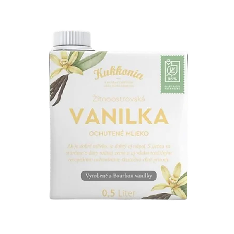 obrázek Ochucené mléko Kukonia vanilka 0,5&nbsp;l
