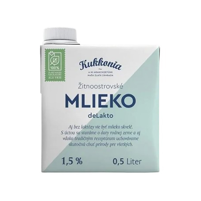 obrázek Trvanlivé mléko polot. DeLacto 0,5&nbsp;l